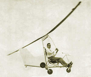 B-7 Gyroglider in flight