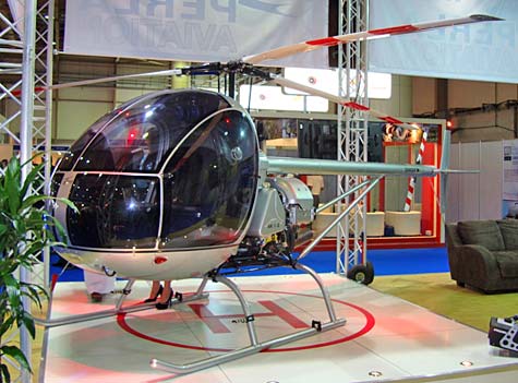 AK1-3 two-seat helicopter