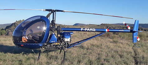 AK1-3 two-seat helicopter