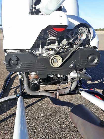AK1-3 two-seat helicopter