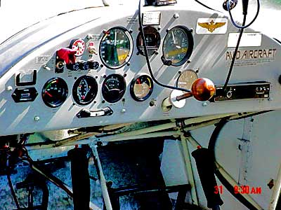 Avid instrument panel