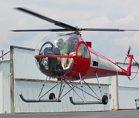 Brantly in flight