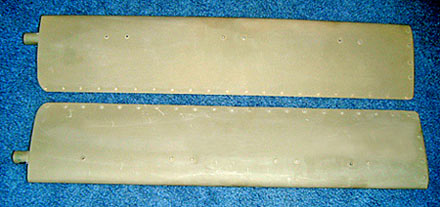 Exec Tail rotorblades