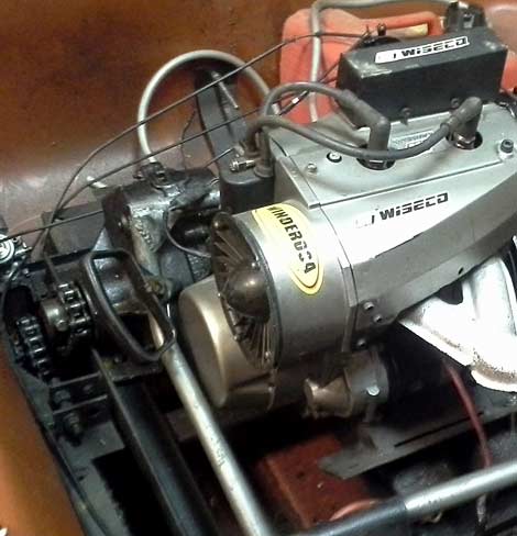 Kawasaki TA440A engine