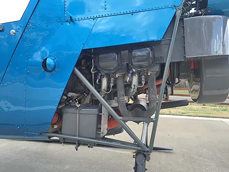 R22 Beta 2-seat helicopter