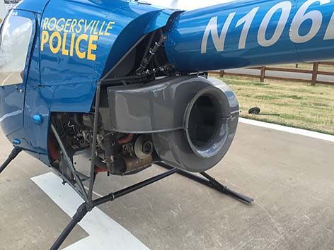 R22 Beta 2-seat helicopter