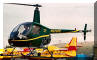 R22 flying