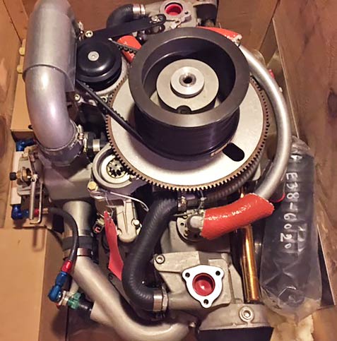 RotorWay RI-162F engine