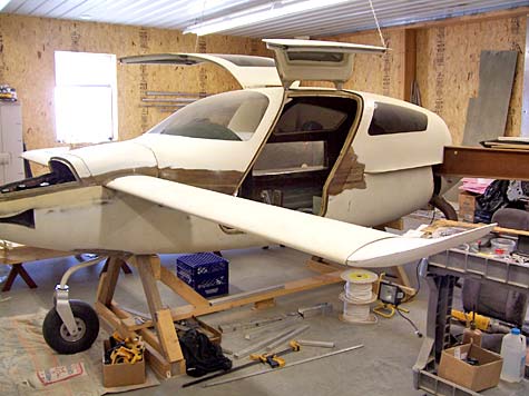 Velocity 173RG Elite 4-seat airplane kit