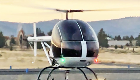 AK1-3 two-seat helicopter