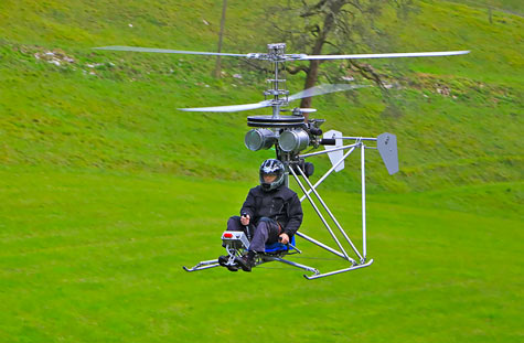 Coaxial Ultralight Helicopter