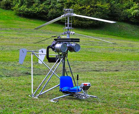 Coaxial Ultralight helicopter