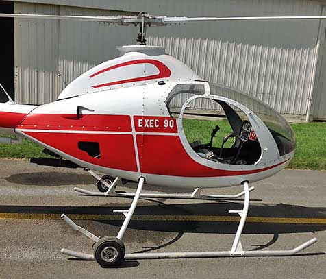 Exec-90 two-seat helicopter