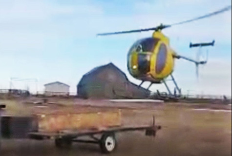 MH1 single-seat helicopter