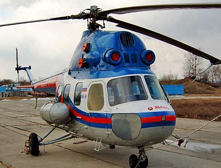 Mi-2 helicopter