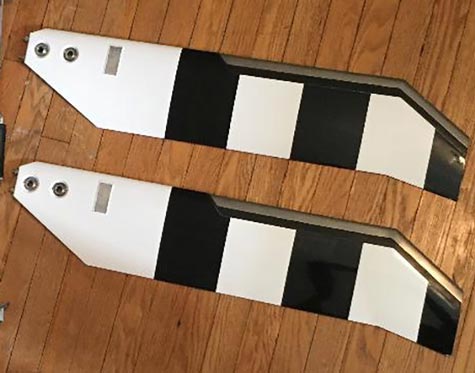Bell 206 Tail Rotor Blades