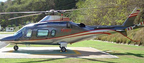 Agusta 109E helicopter