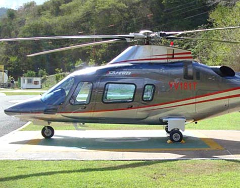 Agusta 109E helicopter