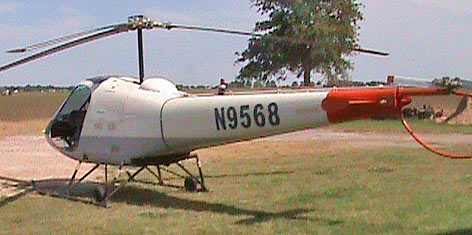 Enstrom F-28A 3-seat helicopter