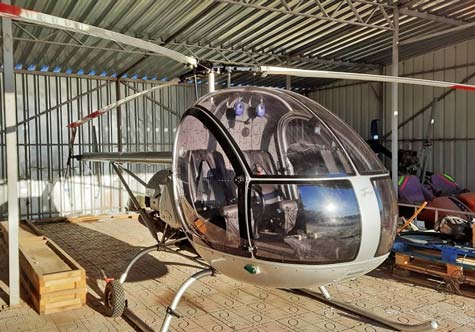 AK1-3 two-seat helicopter