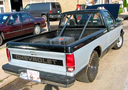 Chevy truck-rear